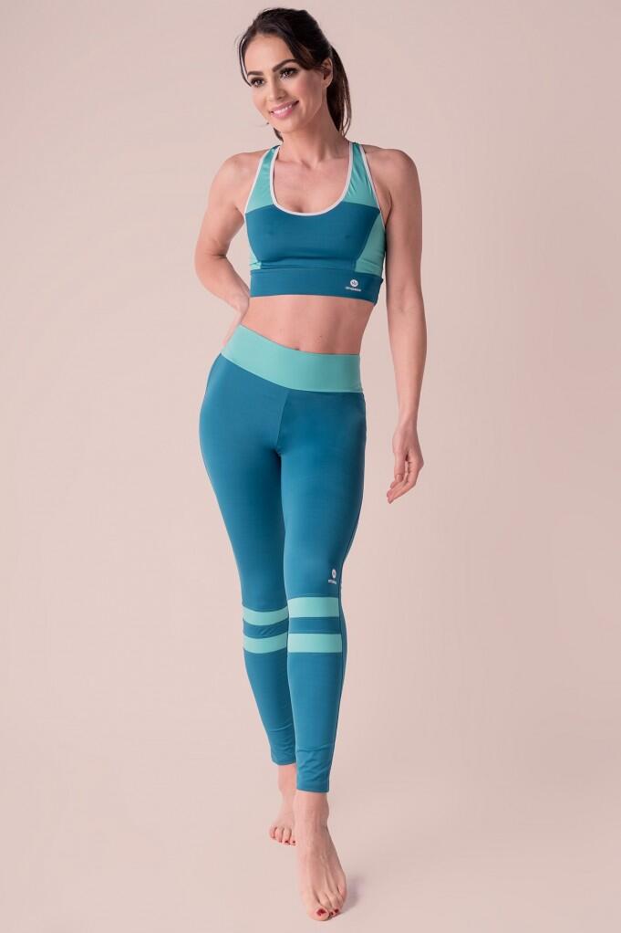 Leggings Modeladoras Fitness Cintura subida Mulher Flavia 4/5