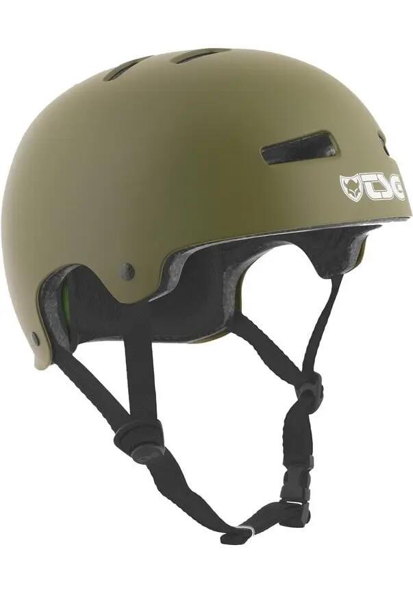 Proteções Capacete Evolution Solid Color Satin Olive S/M 5/5