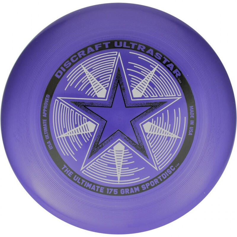 Disque de lancer Sport Ultimate - Discraft - Ultimate Violet 175 gr 2/3