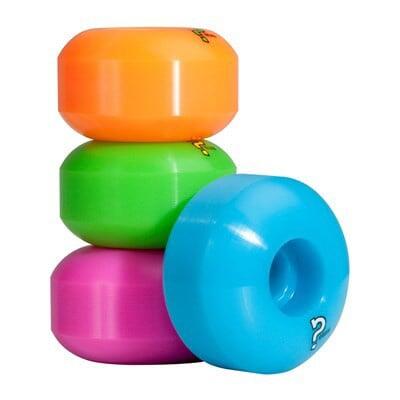 Skateboardwielen disco 53mm (set van vier)