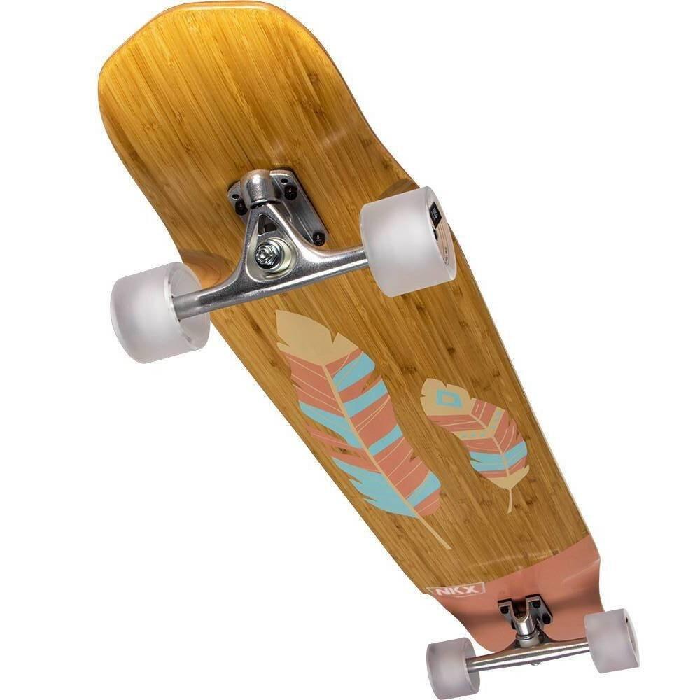 NKX Feather Dancer longboard Pink 1/3