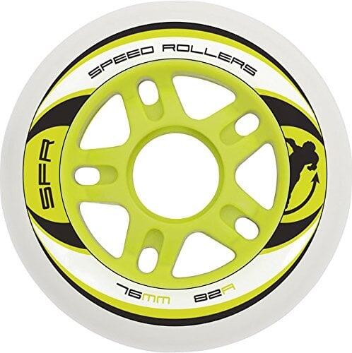 Inline Skate Wheels Sfr Blanc / Jaune 2023 3/3