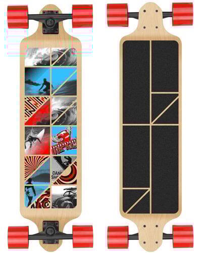 Osprey Cube 41" Dropdown Longboard 3/3