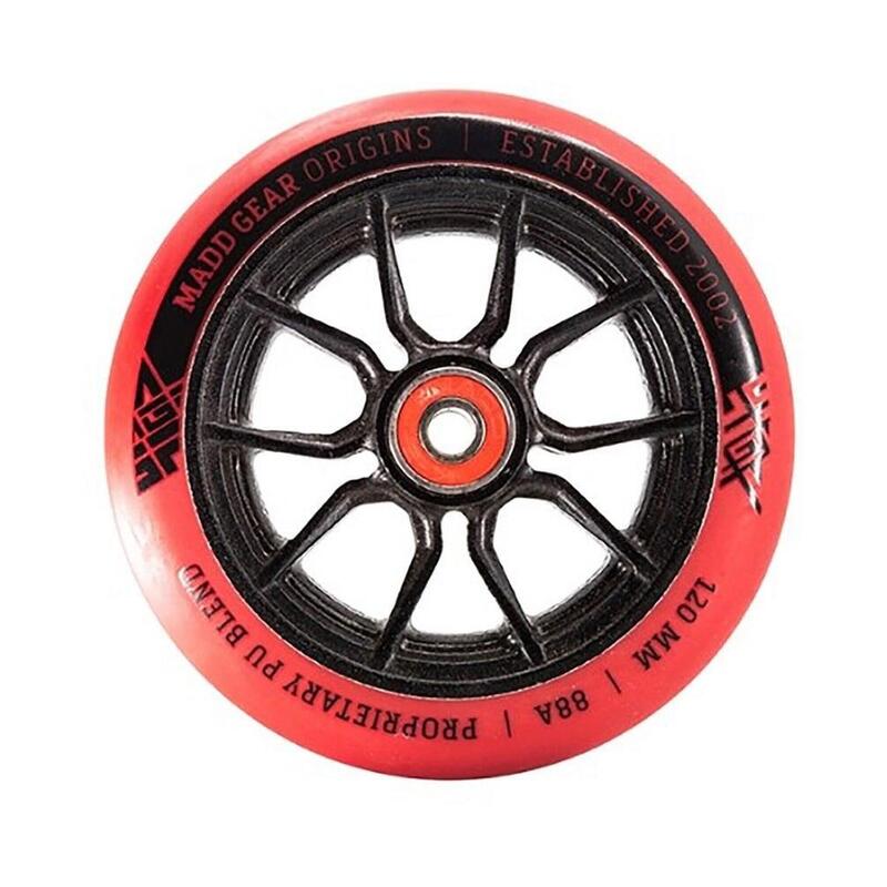 Ersatzrollen Rolle Wheel MGP Madd Gear Stuntscooter 120 mm Abec 9 Abec 11