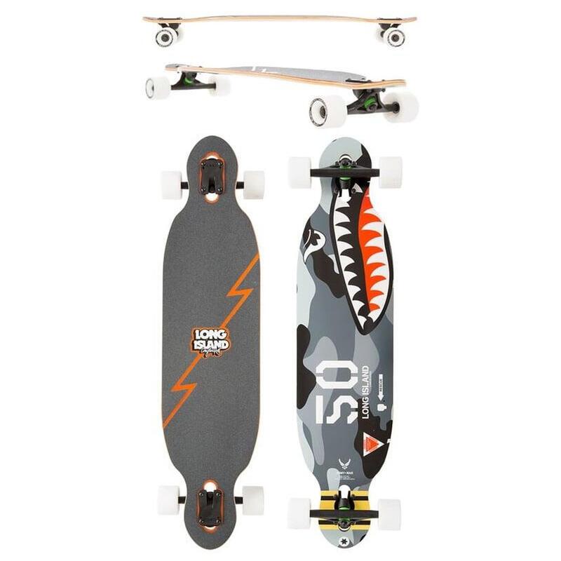 Long Island Army War 40,2" Longboard mehrfarbig