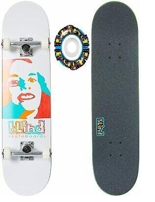 Blind Psychedelic Girl - complete board white 7.75" 3/3