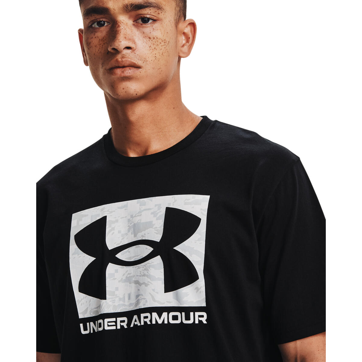 Maglietta Under Armour Camo Boxed, Nero, Uomini 4/6