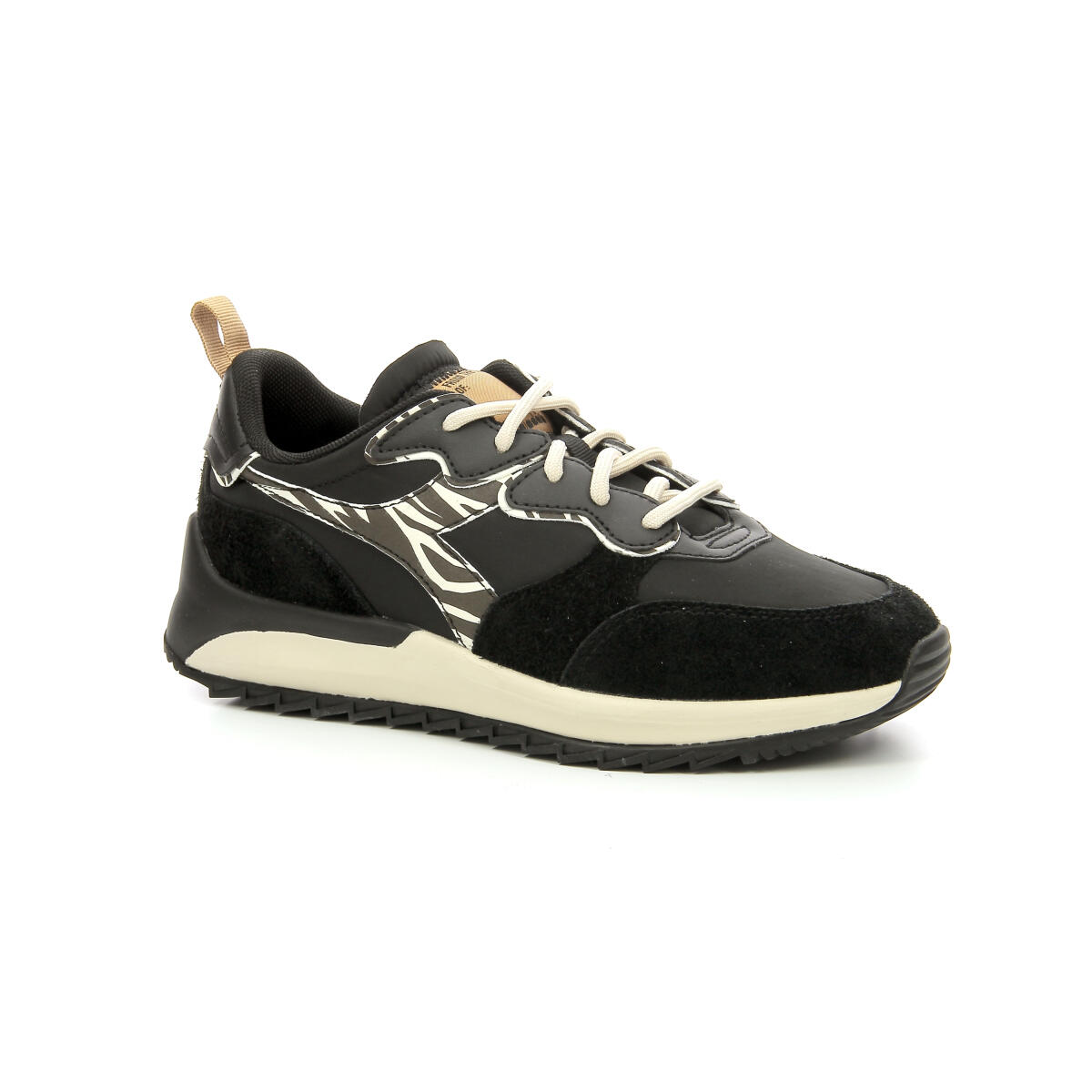 Diadora Jolly Animalier 501.178617 01 C9994 Black/Parchment 2/5