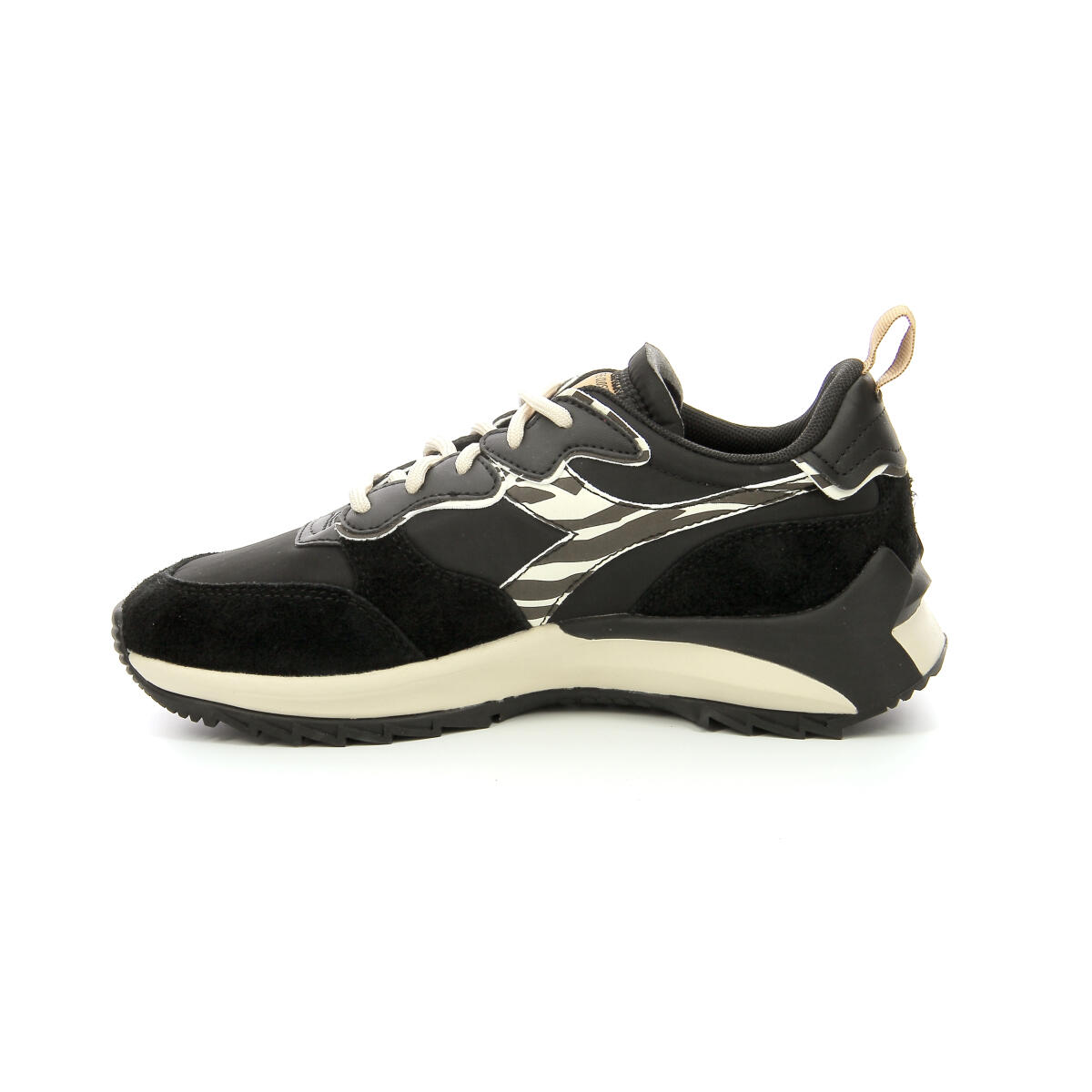 Diadora Jolly Animalier 501.178617 01 C9994 Black/Parchment 4/5