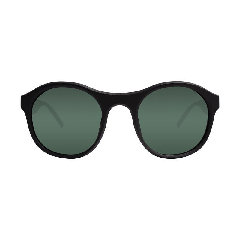 Drake EX004系列旅行式太陽眼鏡 - 啞光黑 / G15 軍綠