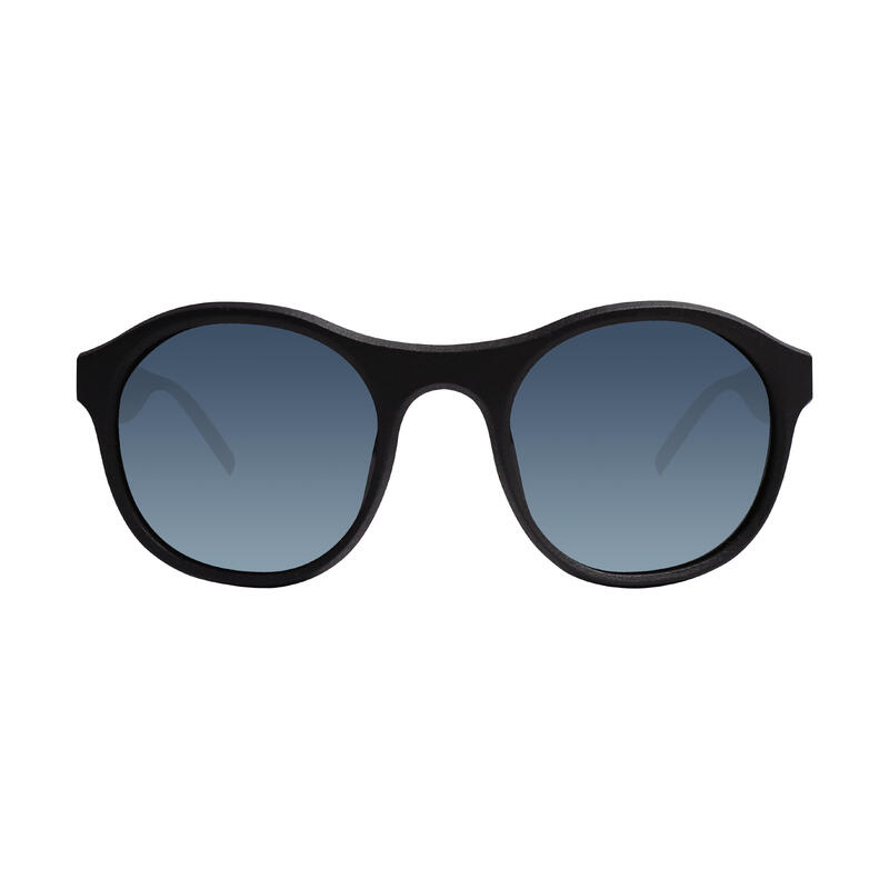 Drake EX004 journey Sunglasses - Matte Black / Blue Gradient