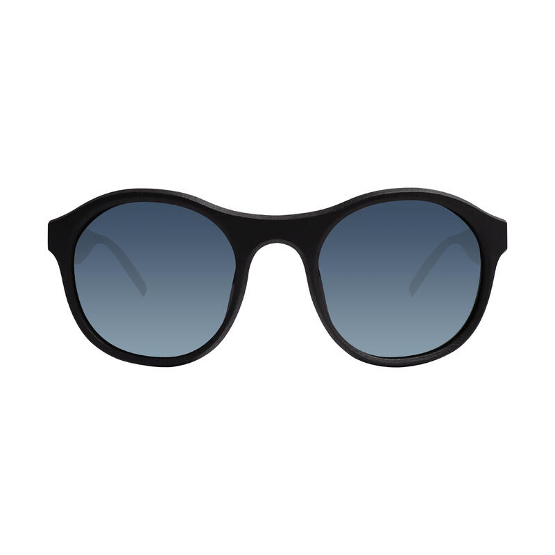 Drake EX004系列旅行式太陽眼鏡 - 啞光黑 / 海藍色