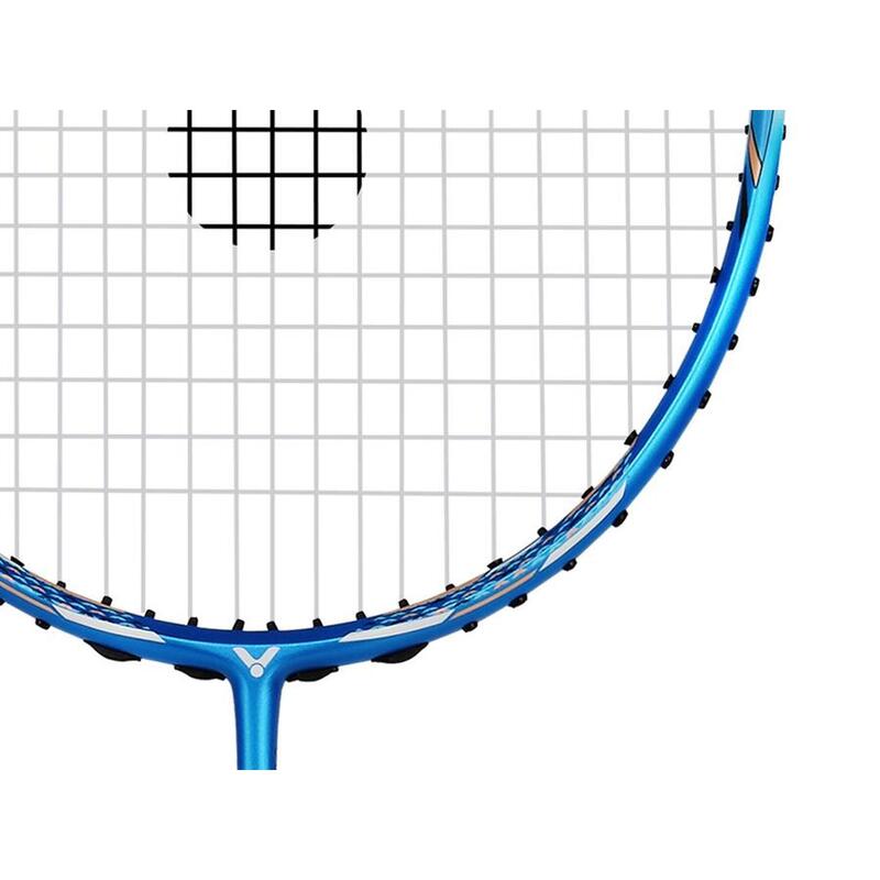 JETSPEED 12TD Badminton Racket (Prestrung 25lbs & racket bag) - Blue/White