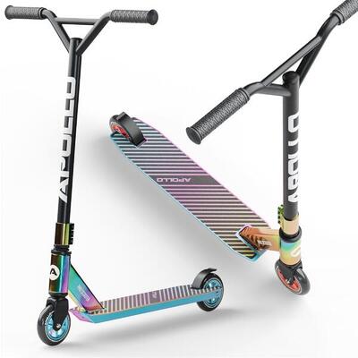 Stunt scooter 'genius pro 4.0' - robuuste kinder scooter met abec 9 lagers