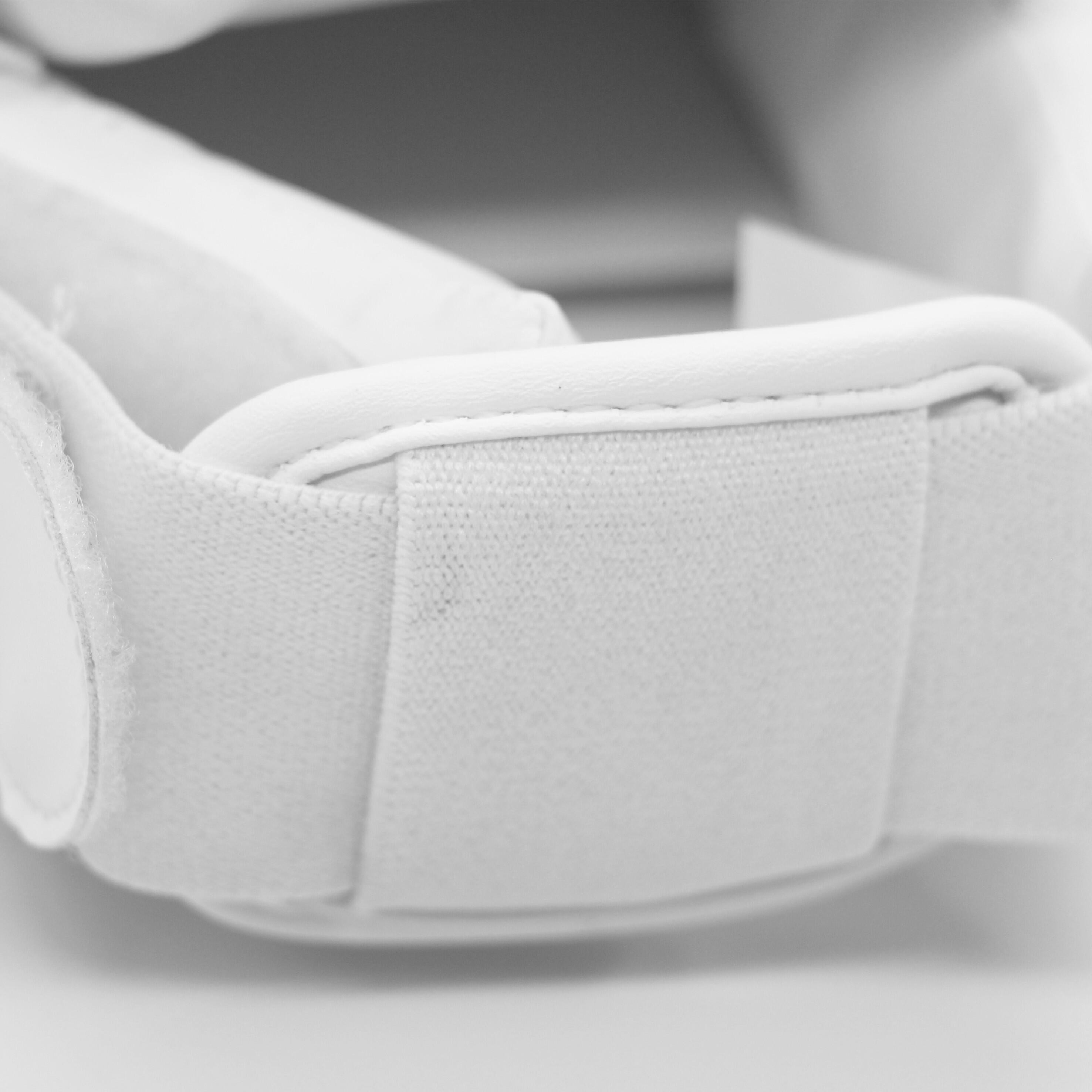 Protège tibia et pieds blanc  (couleur : blanc - taille : l) 3/4
