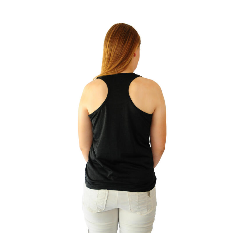 Tanktop Split Fitness/Gym Damen Black Vigore Ohne Atmungsaktiv JOLUVI