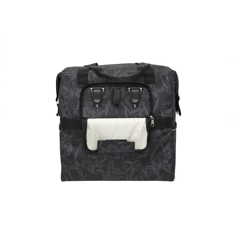 NEW LOOXS Porte-bagages Camella Bamboo, noir