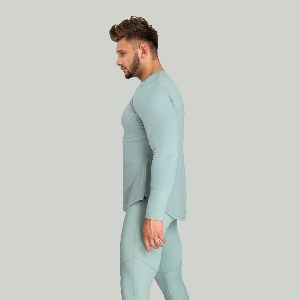 Uomo running leggings traspirante blu Nebula 5/7