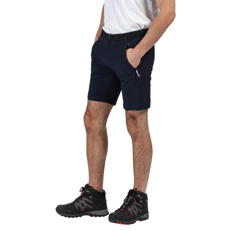 Wanderhose Xert Zip Off Wandern/Outdoor/Trekking Herren Navy Ohne Atmungsaktiv