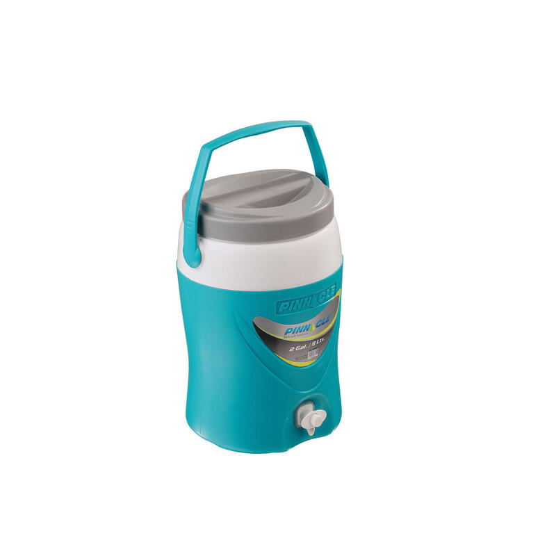 Termo Camping y Senderismo PINNACLE 8 litros con grifo dispensador color  azul