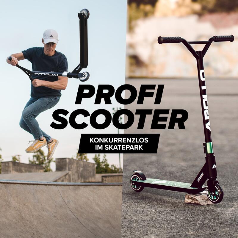 Stunt Scooter - Genius Pro 4.0 - Robuster Kinder Scooter mit ABEC 9 Kugellager