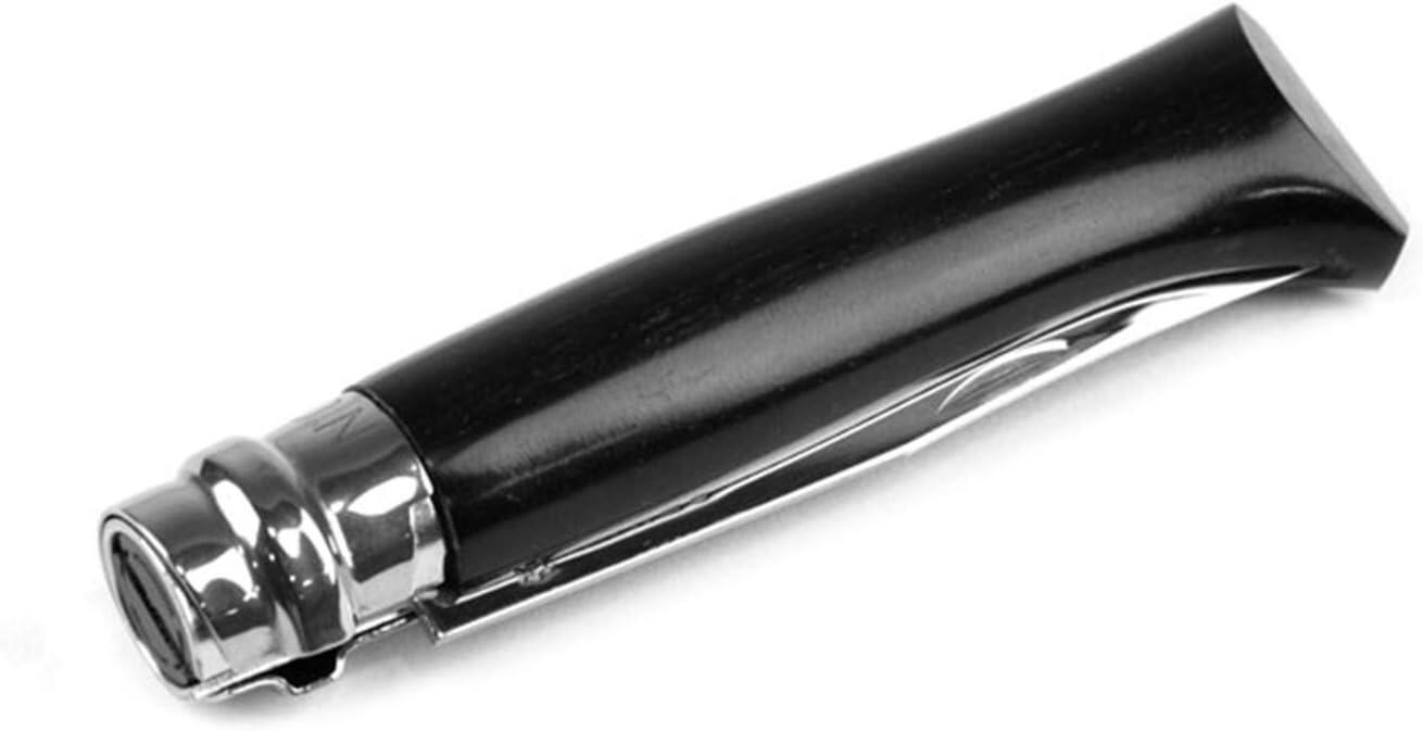 Couteau Opinel N°8 Ébène - Lame finition poliglace et manche en Ébène 4/5
