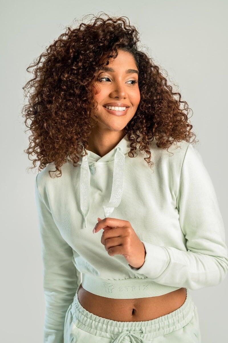 Dámská mikina Essential Cropped Hoodie 3/7