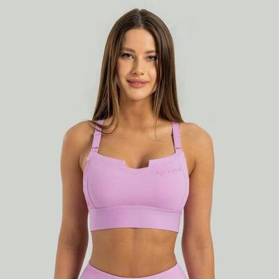 Donna fitness reggiseno sportivo alto sostegno nero Stellar