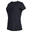 Camiseta de Manga Corta Mujer Joluvi Runplex Negro