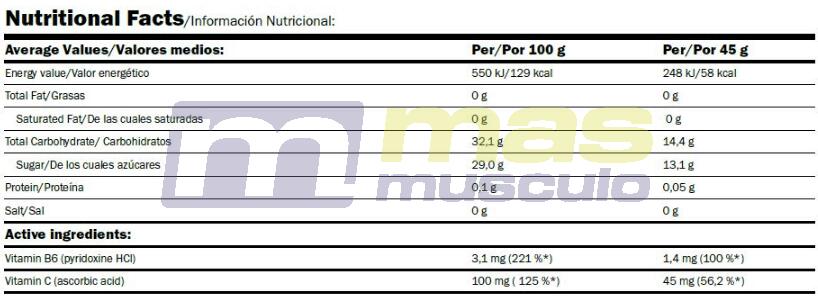 Gel Slow Palatinose - 45g Mango Amix Nutrition 3/3