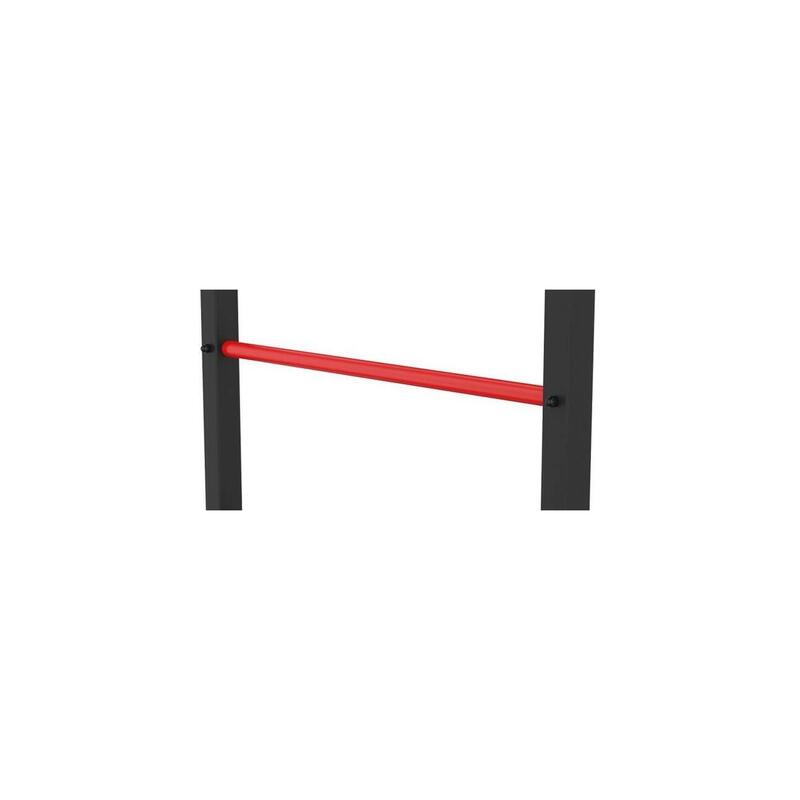 Drabinka gimnastyczna metalowa UNDERFIT 228 x 79 cm czerwona