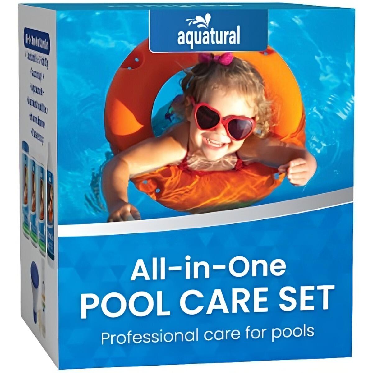 AQUA PRODUCTS Aquatural All-in-One Pool Care Set voor helder zwembad water