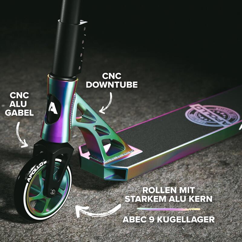 High End Stunt Scooter - Genesis Pro X Competition mit ABEC 9 Kugellagern