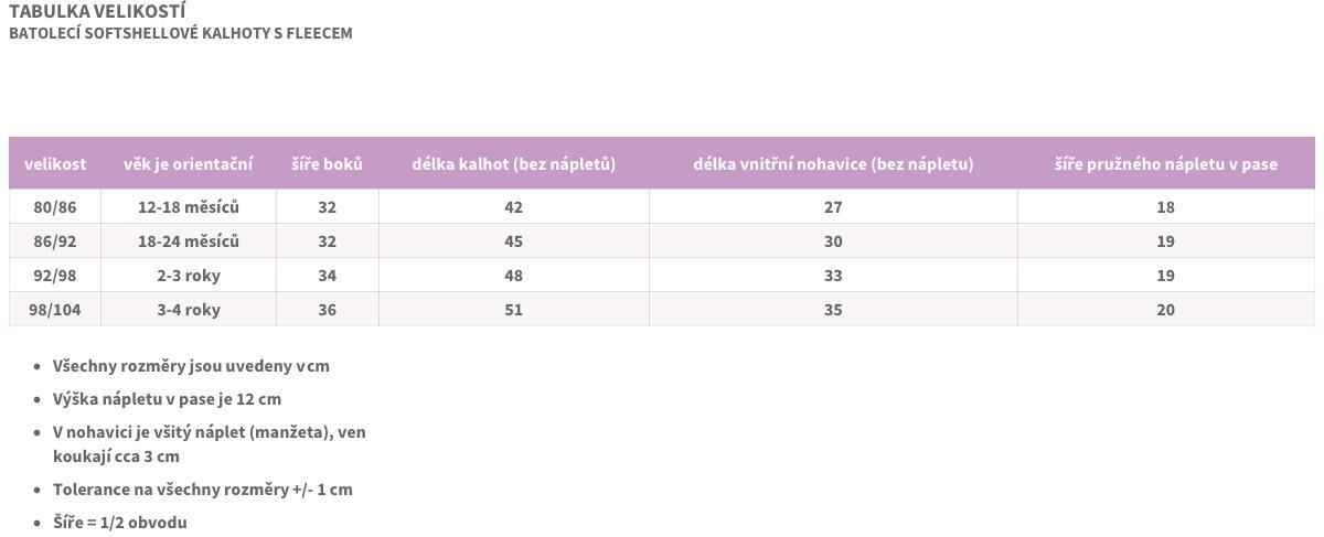 Batolecí softshellové kalhoty s fleecem Basic 7/7