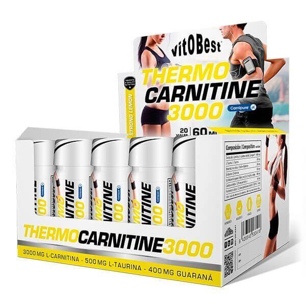 Thermo carnitine 3000 - 60ml Limão da VitoBest Exclusivo Online                   2 cores disponíveis
 1,77€  Preço por quantidade 35,40€kg VITOBEST Thermo carnitine 3000 - 60ml Limão da VitoBestVendido e expedido por: Masmusculo  