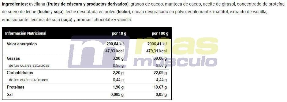 Protein Choco Cream Torreblanca - 1kg VitoBest 3/3