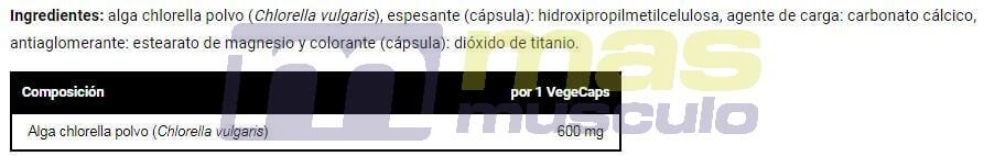 Chlorella - 60 capsules de VitoBest 4/4