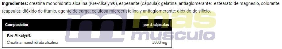 Kre-Alkalyn - 100 Capsules VitoBest 4/4