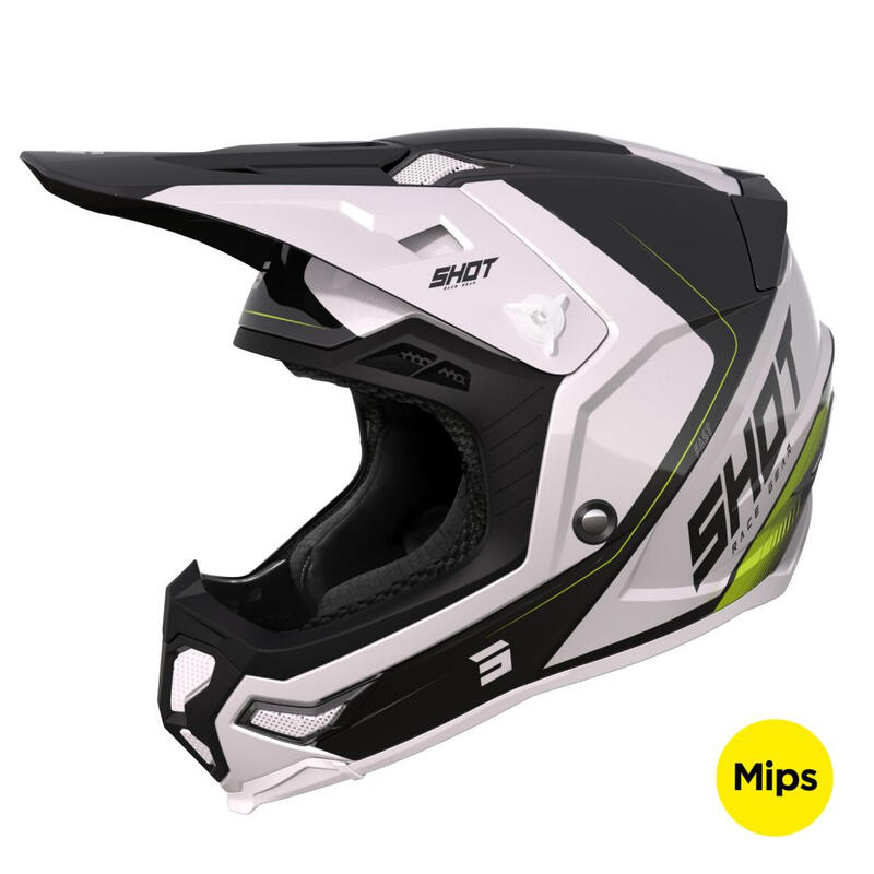 Casco Shot Core Fast Nero Pearly