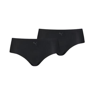 Puma sport hipster naadloos 2-pack zwart