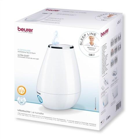 Humidificateur et diffuseur d'odeur , Vaporisateur ultra-sons , Blanc , Beurer 5/6