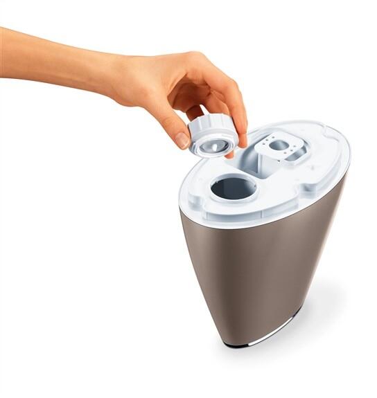Humidificateur et diffuseur d'odeur , Vaporisateur ultra-sons , Couleur Bronze 4/6