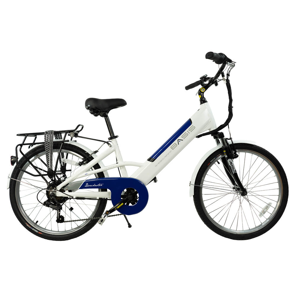 Basis Dorchester Step Through Electric Bike, 24" Wheel 10.4Ah 1/4