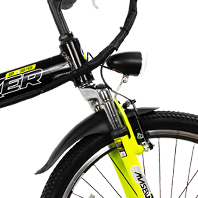 Basis Boxer Electric Folding Bike, 24" Wheel 13Ah BASIS Decathlon