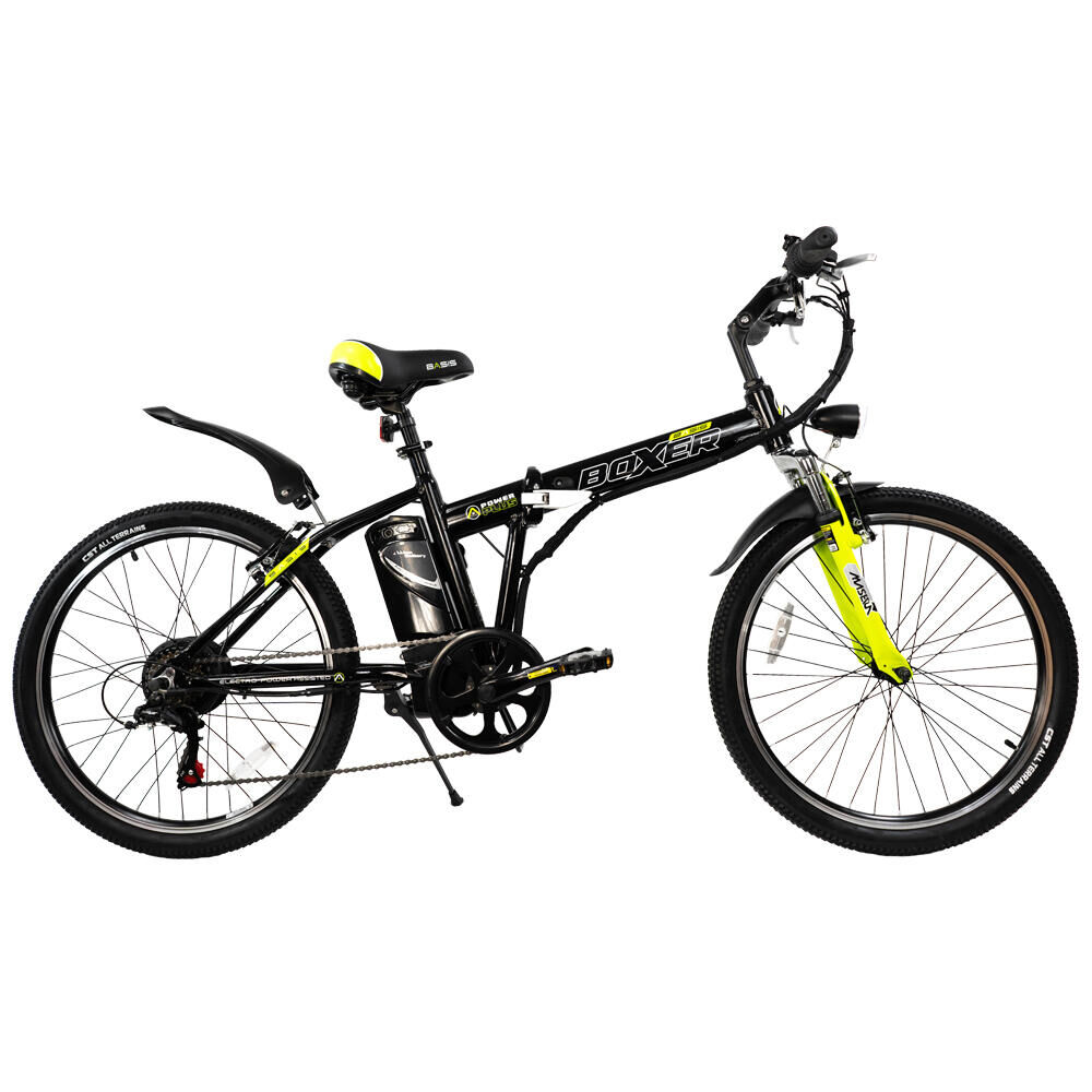 BASIS Basis Boxer Electric Folding Bike, 24" Wheel 10.4Ah