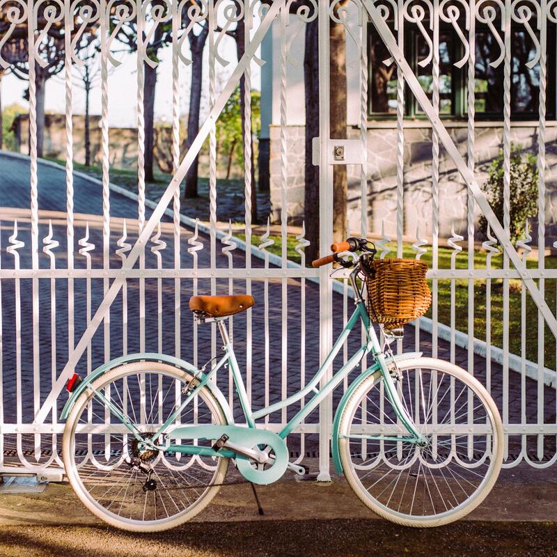 Bicicleta de Cidade Capri Valentina Aquamarina 6V