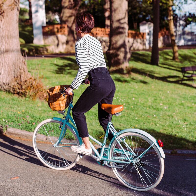 Bicicleta de Cidade Capri Valentina Aquamarina 6V