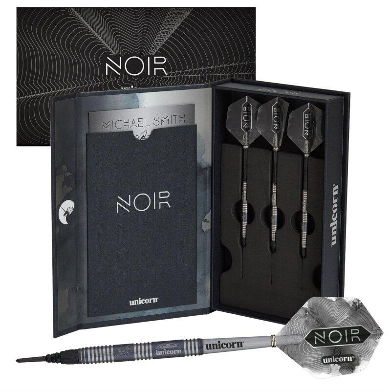 Unicorn Player Michael Smith NOIR Organic Darts Presentation Box 19 g