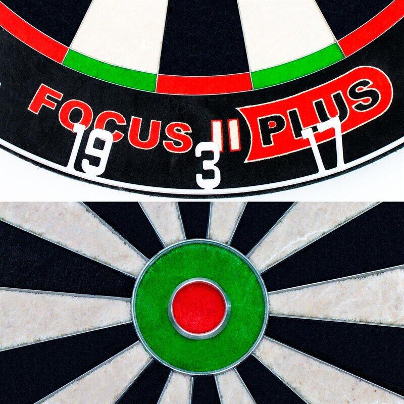 BULL'S Focus II Plus Dart Board 2/4