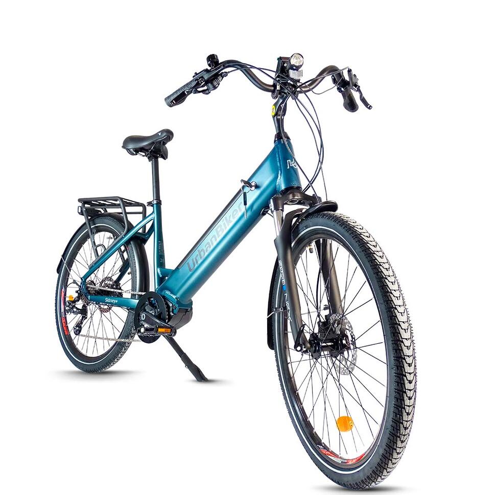 Rower elektryczny miejski dla dorosłych Urbanbiker Sidney Plus Zasięg 100km |26"